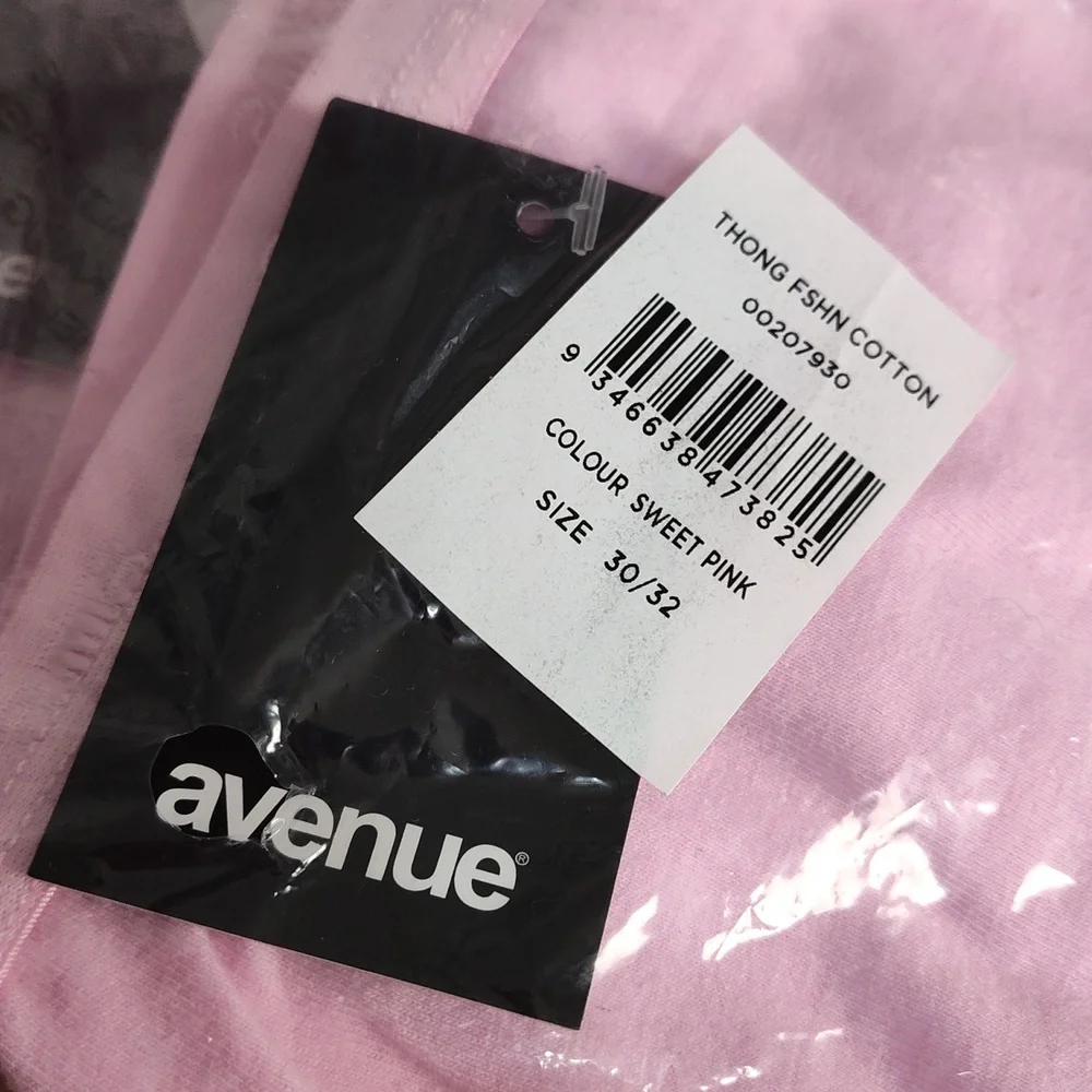 NWT Avenue 3-Piece Thong Set in Sweet Pink Size 5X (30/32)_3